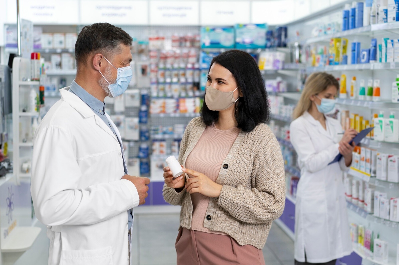 Modern Pharmacy Interior